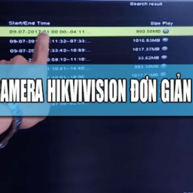 Hướng dẫn trích xuất thông tin camera Hikvision